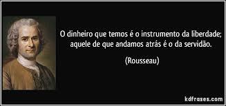 Rousseau e o dinheiro display